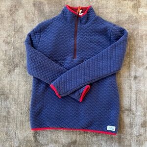 Boys’ Crew Cuts Quilted half zip pull over
